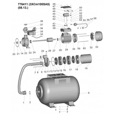 Станция LEO 0.6кВт 80л/мин