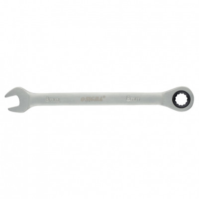 Ключ рожково-накидной трещоточный SIGMA 8мм