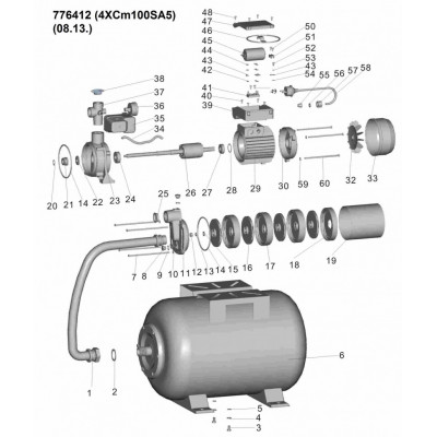 Станция LEO 0.75кВт 90л/мин