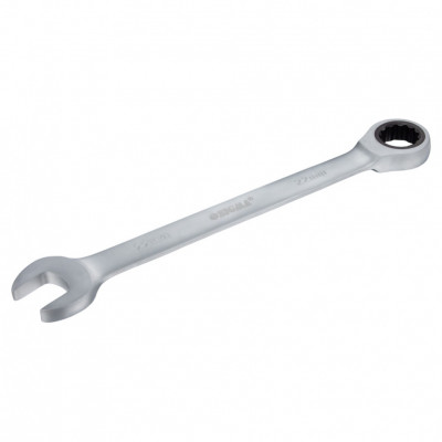 Ключ рожково-накидной трещоточный SIGMA 22мм