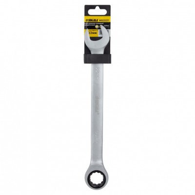 Ключ рожково-накидной трещоточный SIGMA 22мм