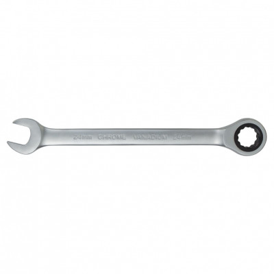 Ключ рожково-накидной трещоточный SIGMA 24мм