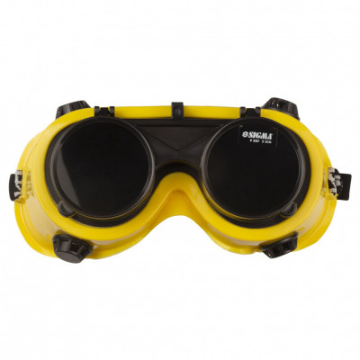 Очки сварщика с откидными стеклами SIGMA