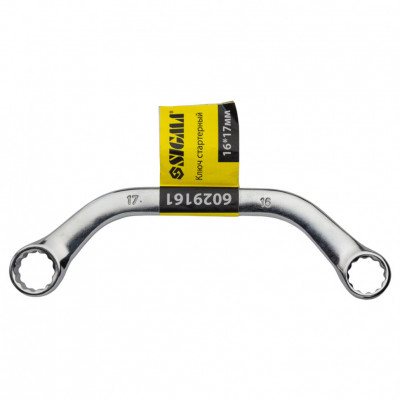 Ключ стартерный SIGMA 16x17мм