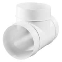 Тройник ВЕНТС 100 Пластивент 131