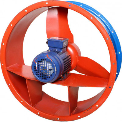 Вентилятор осевой ВО 06-300  №6,3 (0,55/1000 ВЗ), Алюминий