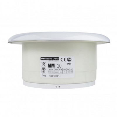 Вытяжной вентилятор MMotors ММ 125 K круглый