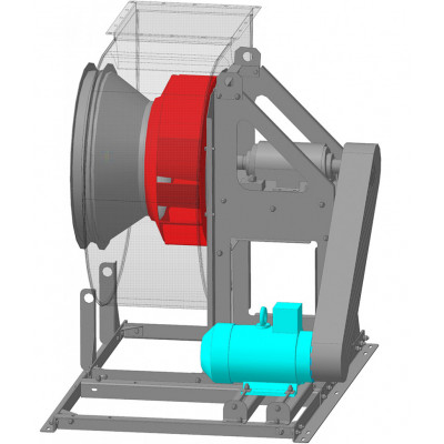 Вентилятор ВЦ 4-75 №16 (30/1000), исп. №5