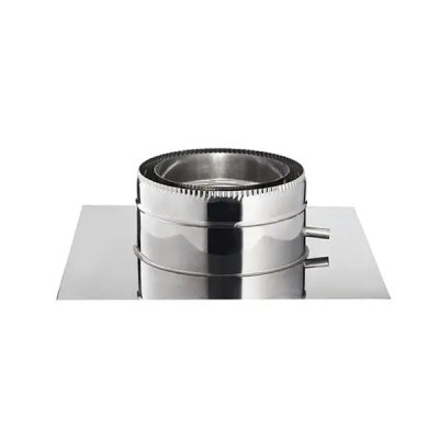 Подставка на пол дымоходная d200/260 AISI 304 0,5 мм + AISI 430 2 мм