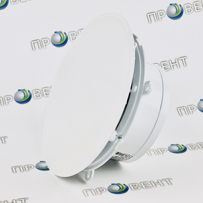 Вентилятор MMotors MM-P 06/90 стекло круглое K белый глянец