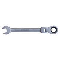 Ключ рожково-накидной трещоточный с шарниром SIGMA 16мм