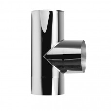 Тройник дымоходный одностенный d250/87 AISI 304 0,5 мм