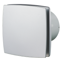 Осевой вентилятор ВЕНТС 100 ЛДТ алюминий матовый