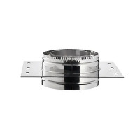 Платформа разгрузочная дымоходная d100/160 AISI 304 0,5 мм + AISI 430 2 мм