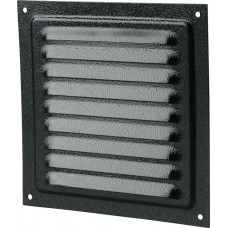Решетка металлическая однорядная ВЕНТС МВМ 200с черный