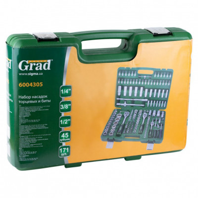 Набор насадок GRAD 171шт