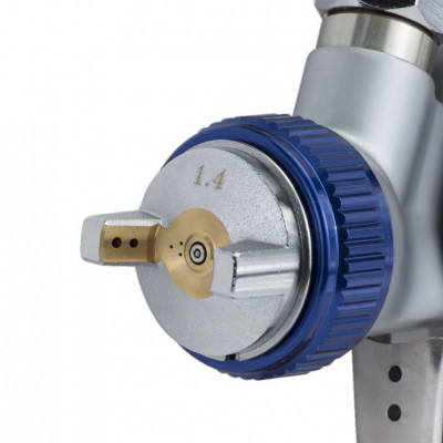 Краскораспылитель REFINE LVMP 1.4мм (хром)