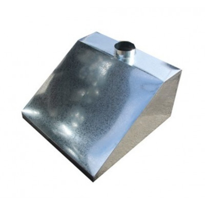 Зонт вытяжной пристенный 1100x500x400 № 2.2