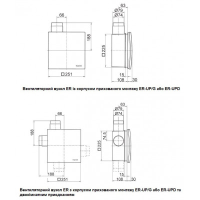 Вытяжной вентилятор Maico ER 60 G