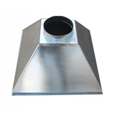 Зонт вытяжной островной 700x700x400 № 4