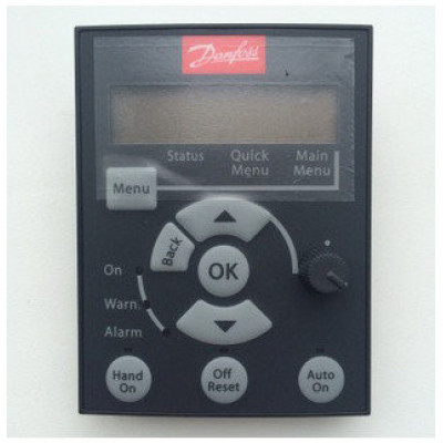 Панель управления Danfoss LCP 12 с потенциометром для MicroDrive FC 51