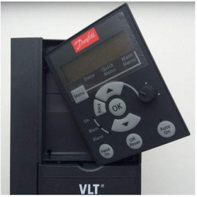 Панель управления Danfoss LCP 12 с потенциометром для MicroDrive FC 51