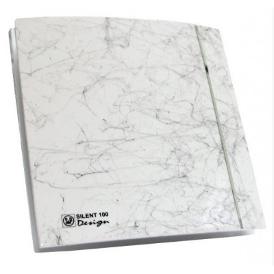Бытовой осевой вентилятор Soler & Palau SILENT-100 CZ MARBLE WHITE DE SIGN - 4C