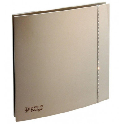 Бытовой осевой вентилятор Soler & Palau SILENT-100 CZ CHAMPAGNE DESIGN SWAROVSKI