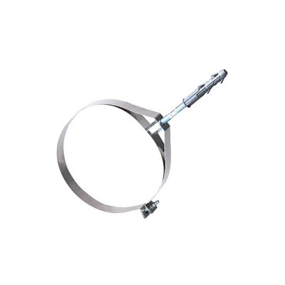 Хомут дымоходный усиленный d400 1 мм Хомут дымоходный усиленный d400 1 мм