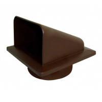 Решетка вытяжная Dospel KRD O100 brown