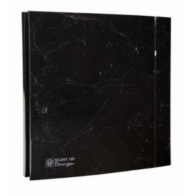 Бытовой осевой вентилятор Soler & Palau SILENT-200 CZ MARBLE BLACK DESIGN - 4C