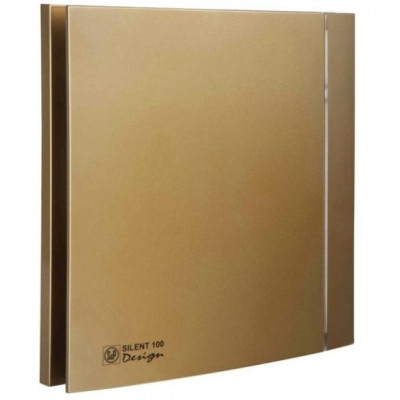 Бытовой осевой вентилятор Soler & Palau SILENT-200 CZ GOLD DESIGN - 4C