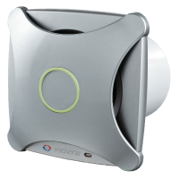 Осевой вентилятор ВЕНТС 150 Х алюминий матовый