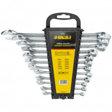 Ключи рожково-накидные SIGMA 12шт head polished