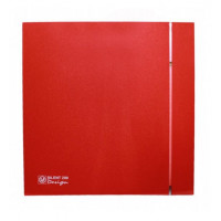 Бытовой осевой вентилятор Soler & Palau SILENT-200 CZ RED DESIGN - 4C