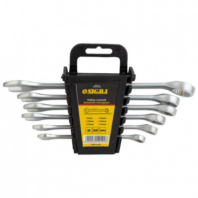 Ключи рожково-накидные SIGMA 6шт