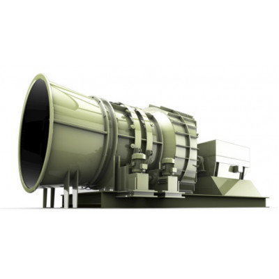 Вентилятор центробежный двустороннего всасывания для главного проветривания шахт ВЦД-16