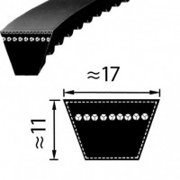 Клиновий ремінь Optibelt BX 17x2360 Li