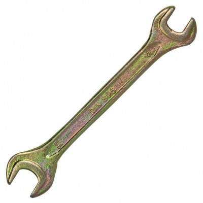 Ключ рожковый SIGMA 9x11мм желтый цинк