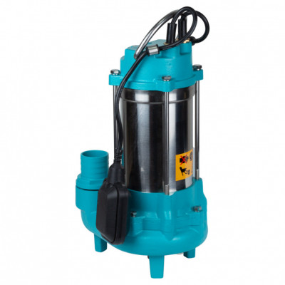 Насос канализационный AQUATICA 0.75кВт 225л/мин с ножом (нерж)