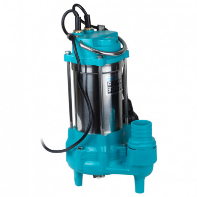 Насос канализационный AQUATICA 0.75кВт 225л/мин с ножом (нерж)