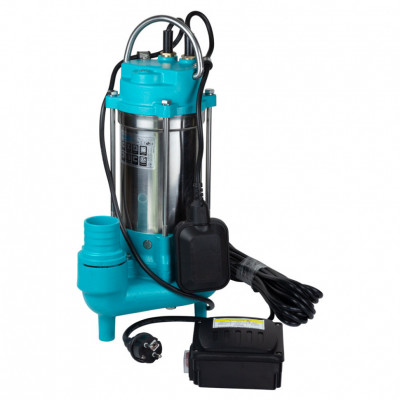 Насос канализационный AQUATICA 0.75кВт 225л/мин с ножом (нерж)