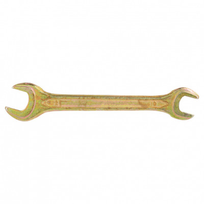 Ключ рожковый SIGMA 10x12мм желтый цинк