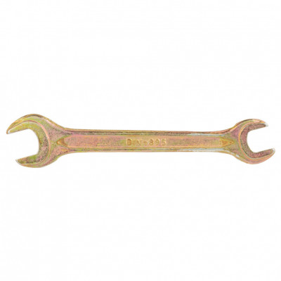 Ключ рожковый SIGMA 10x12мм желтый цинк