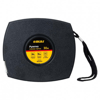 Рулетка SIGMA 30мx10мм