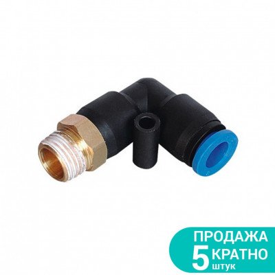 Штуцер цанговый SIGMA L 8мм МТ 1/4