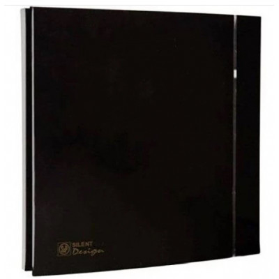 Бытовой осевой вентилятор Soler & Palau SILENT-100 CHZ BLACK DESIGN - 4C