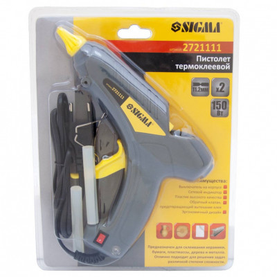 Пистолет термоклеевой SIGMA 150Вт Пистолет термоклеевой SIGMA 150Вт