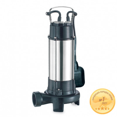 Насос канализационный AQUATICA 1.8кВт 400л/мин с ножом
