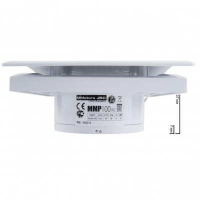 Вытяжной вентилятор MMotors MM-P 01/90 K белый